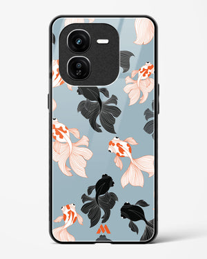Siamese Fish Glass Case Phone Cover (Vivo)