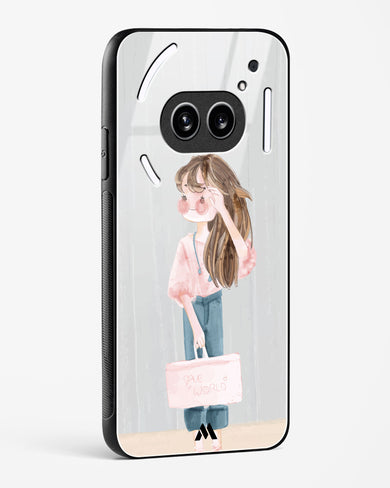 Save the World Glass Case Phone Cover (Nothing)