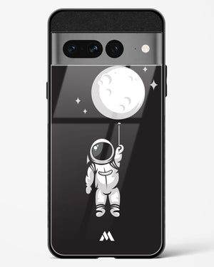 Moon Balloon Glass Case Phone Cover (Google)