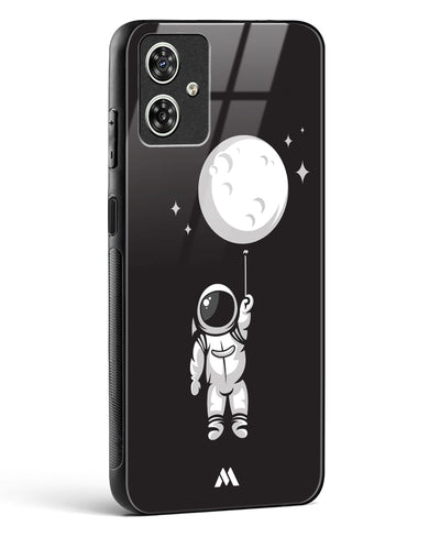 Moon Balloon Glass Case Phone Cover-(Motorola)