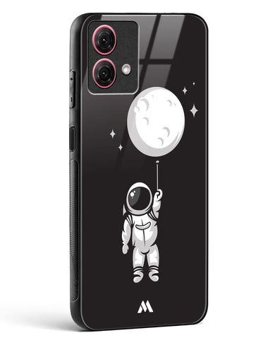 Moon Balloon Glass Case Phone Cover-(Motorola)