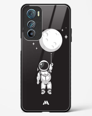 Moon Balloon Glass Case Phone Cover-(Motorola)