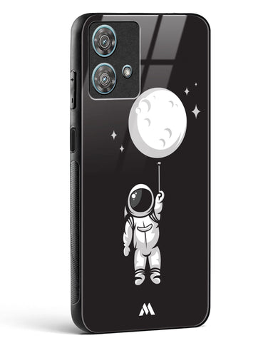 Moon Balloon Glass Case Phone Cover-(Motorola)