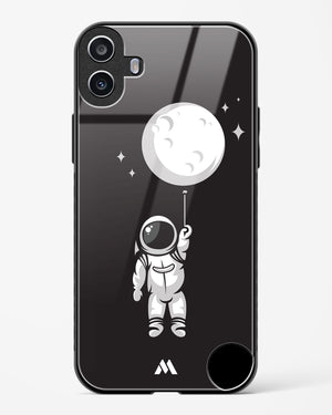 Moon Balloon Glass Case Phone Cover (Nothing)