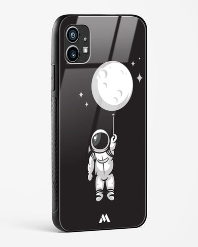 Moon Balloon Glass Case Phone Cover (Nothing)