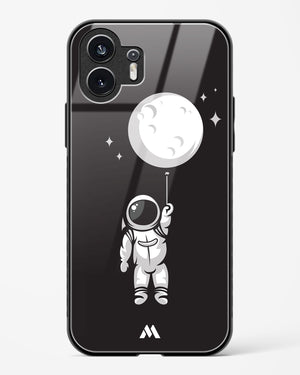 Moon Balloon Glass Case Phone Cover (Nothing)