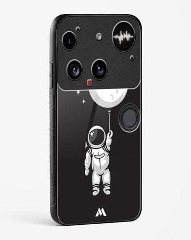 Moon Balloon Glass Case Phone Cover (Nothing)
