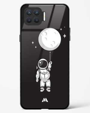 Moon Balloon Glass Case Phone Cover-(Oppo)