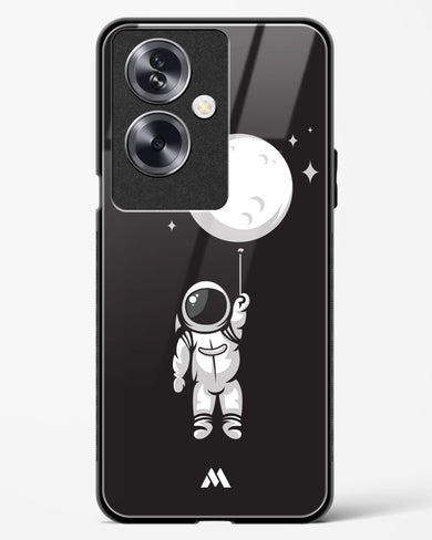 Moon Balloon Glass Case Phone Cover (Oppo)