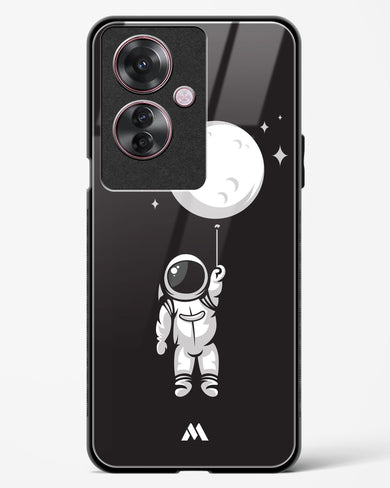 Moon Balloon Glass Case Phone Cover (Oppo)