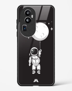 Moon Balloon Glass Case Phone Cover-(Oppo)