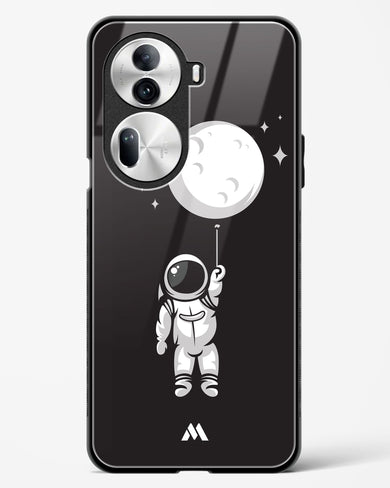 Moon Balloon Glass Case Phone Cover (Oppo)