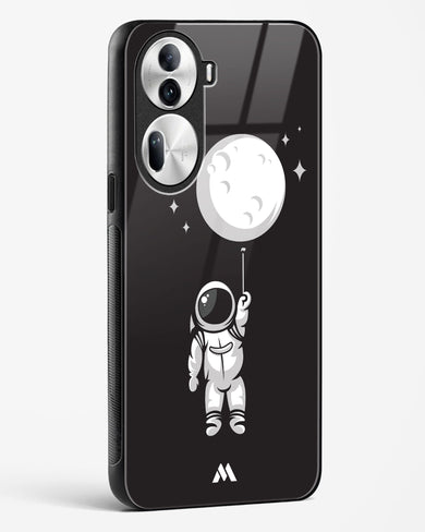 Moon Balloon Glass Case Phone Cover (Oppo)