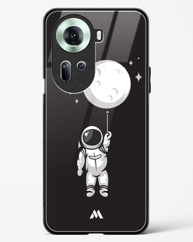 Moon Balloon Glass Case Phone Cover (Oppo)