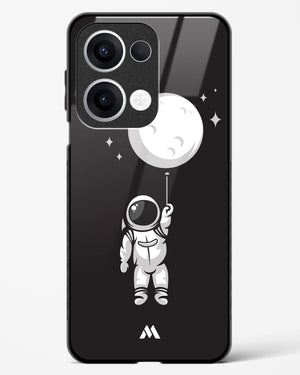 Moon Balloon Glass Case Phone Cover (Oppo)