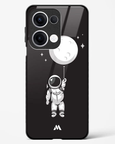Moon Balloon Glass Case Phone Cover (Oppo)