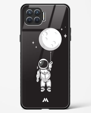 Moon Balloon Glass Case Phone Cover-(Oppo)