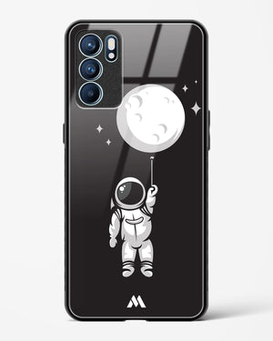 Moon Balloon Glass Case Phone Cover (Oppo)