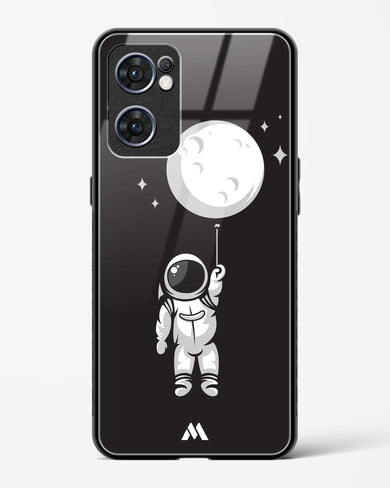 Moon Balloon Glass Case Phone Cover (Oppo)