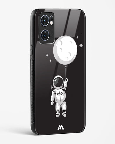 Moon Balloon Glass Case Phone Cover (Oppo)