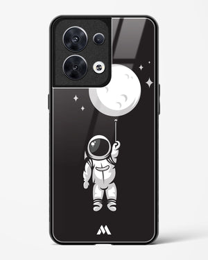 Moon Balloon Glass Case Phone Cover (Oppo)