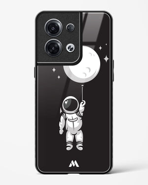 Moon Balloon Glass Case Phone Cover (Oppo)
