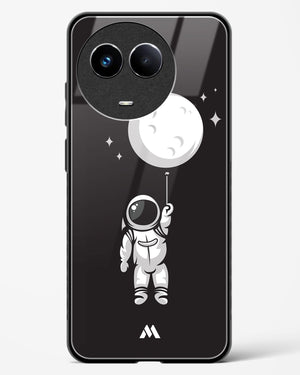 Moon Balloon Glass Case Phone Cover-(Realme)