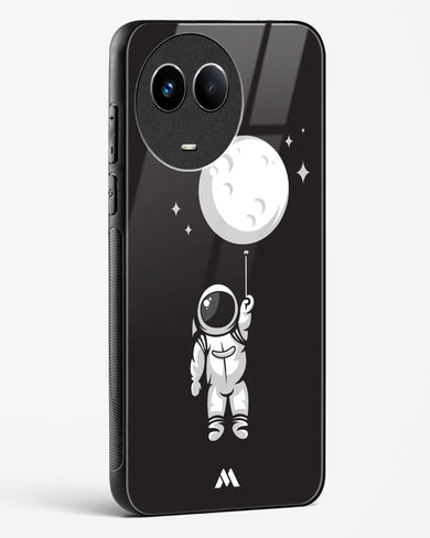 Moon Balloon Glass Case Phone Cover (Realme)