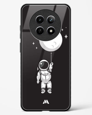 Moon Balloon Glass Case Phone Cover (Realme)