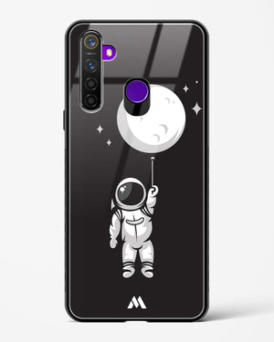 Moon Balloon Glass Case Phone Cover (Realme)