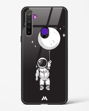 Moon Balloon Glass Case Phone Cover-(Realme)