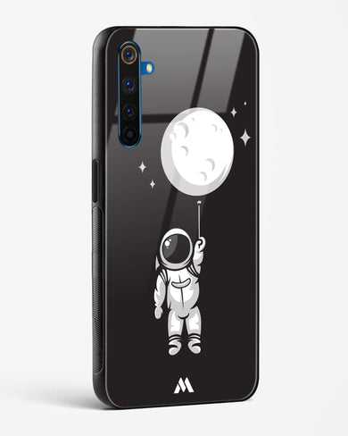 Moon Balloon Glass Case Phone Cover (Realme)