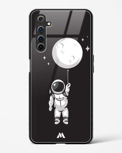 Moon Balloon Glass Case Phone Cover-(Realme)