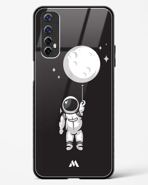 Moon Balloon Glass Case Phone Cover-(Realme)