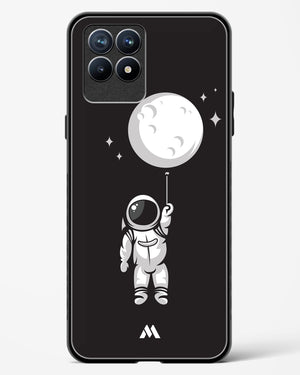 Moon Balloon Glass Case Phone Cover-(Realme)