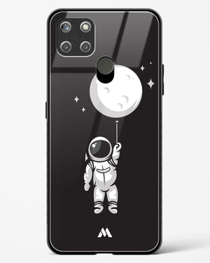 Moon Balloon Glass Case Phone Cover-(Realme)