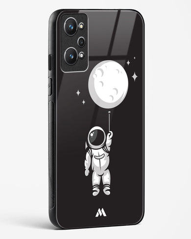 Moon Balloon Glass Case Phone Cover (Realme)
