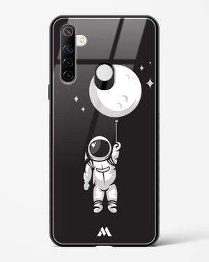 Moon Balloon Glass Case Phone Cover-(Realme)