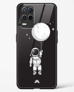 Moon Balloon Glass Case Phone Cover (Realme)