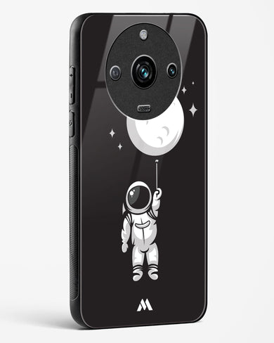 Moon Balloon Glass Case Phone Cover-(Realme)