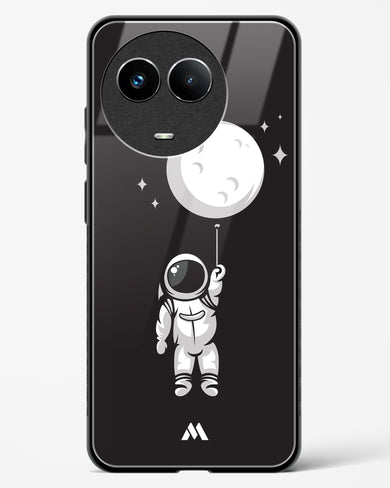 Moon Balloon Glass Case Phone Cover (Realme)