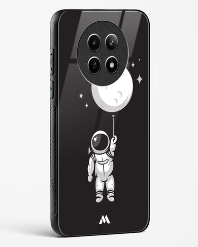 Moon Balloon Glass Case Phone Cover (Realme)