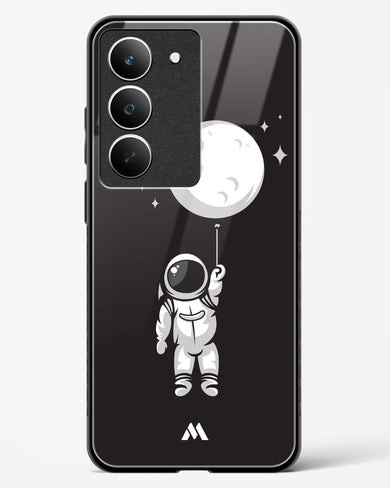 Moon Balloon Glass Case Phone Cover (Realme)