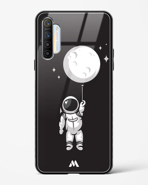 Moon Balloon Glass Case Phone Cover (Realme)