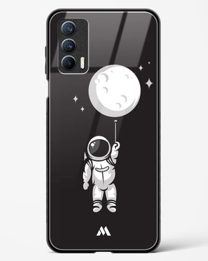 Moon Balloon Glass Case Phone Cover-(Realme)