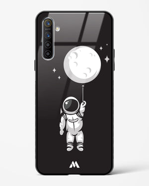 Moon Balloon Glass Case Phone Cover-(Realme)