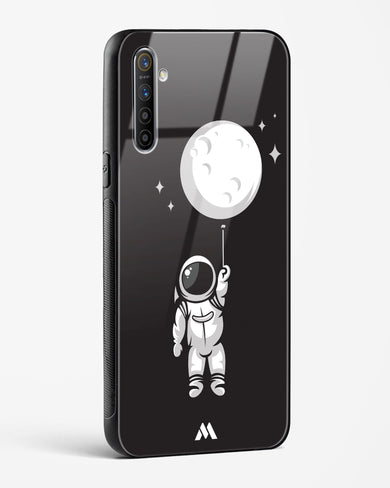 Moon Balloon Glass Case Phone Cover (Realme)