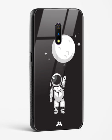 Moon Balloon Glass Case Phone Cover (Realme)