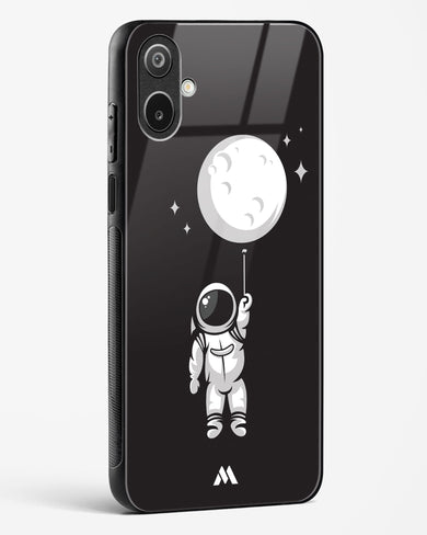 Moon Balloon Glass Case Phone Cover (Samsung)