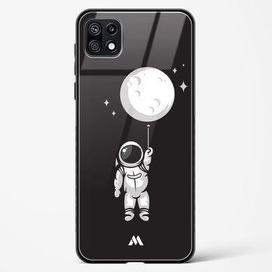Moon Balloon Glass Case Phone Cover (Samsung)